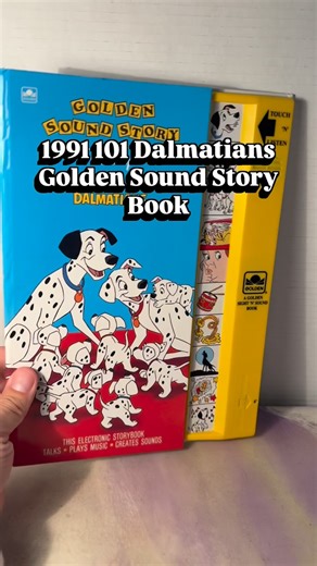 CPJ Collectibles on Instagram: "Loved these Books 1991 101 Dalmatians Golden Sound Story Book . . #childhoodmemories #books #backintheday #corememories #blastfromthepast #growingup #nostalgia #flashback #101dalmatians"