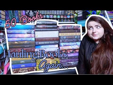 ✨BOOK HAULING AGAIN (50+ Books - Fairyloot, Bookish Box, Arcane Society & More) #Booktube ✨