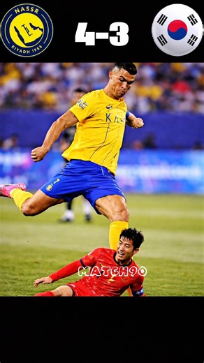 AL NASSR vs SOUTH KOREA 4-3 🔥 LAST MINUTE THRILLER 😱⚽ RONALDO MASTERCLASS 🐐