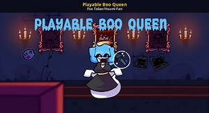 Playable Boo Queen Mod for Friday Night Funkin' | FNF Mods
