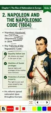 Napoleonic Code (1804) | Class 10 History Chapter 1 | The Rise of Nationalism in Europe