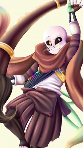 Drawing Ink Sans' New Design | Speedpaint Art