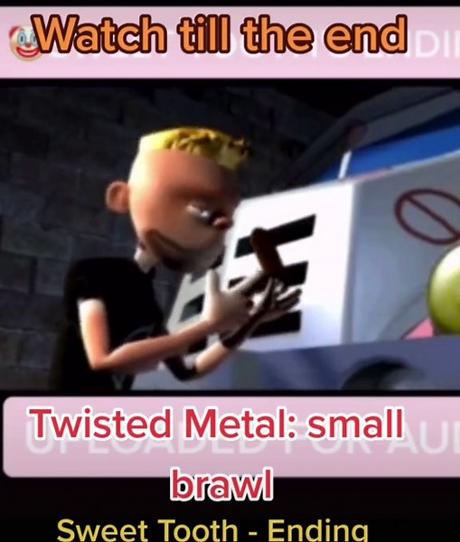 Twisted Metal Game Animation Featuring Sweet Tooth