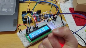 1602液晶屏和DHT11温湿度传感器学习与应用