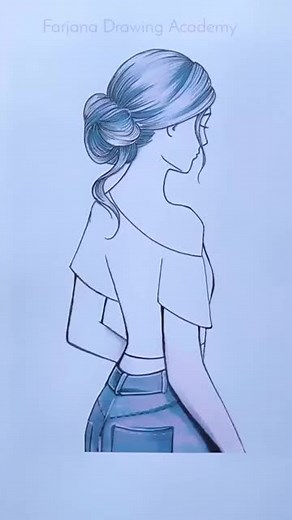 Step-by-Step Drawing Tutorial of a Woman's Profile