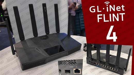 2026.01.11 【NASCompares】Gl.iNet Flint 4 10G 2.5G 路由器在 CES 2026 上亮相