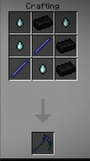 How to make powerful scythe ⚔️ #minecraft #gaming #viral #shortvideo #shorts #short #youtubeshorts