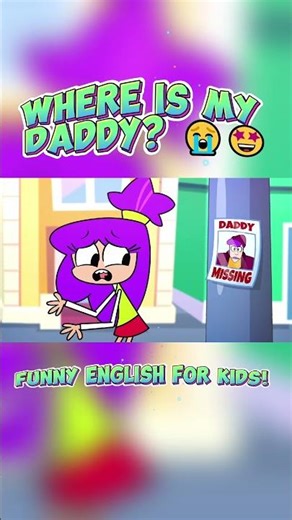 Where’s Daddy Hiding? 💙 Family Search Game #kids #cartoons