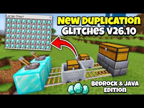How To Duplicate Any Items for Minecraft Bedrock & Java Edition v26.10+