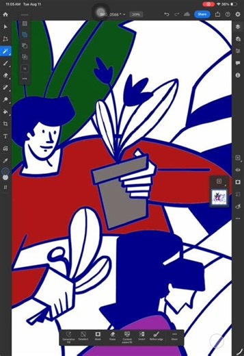 How to Use the Magic Wand Tool in Photoshop 🎨 #shorts
