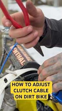 How to Adjust a Clutch Cable on Suzuki RM85 Dirt Bike Mechanical Issues Solved