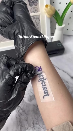 Way to make a tattoo stencil paper🤩🤩try it!!#tattoo #tattooart #tattooideas #tattoolover #tattootiktok #tattooartist #tattoos #fyp #tinytattoo