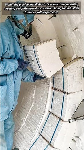 ​Expert Installation Of Ceramic Fiber Insulation For Industrial Furnaces
