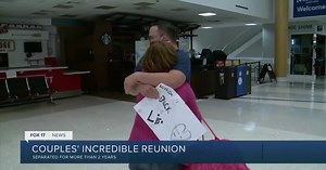 Couple with special needs reunite after more than 2 years