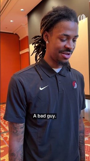 Portland Trail Blazers' Ja Morant talks about his image