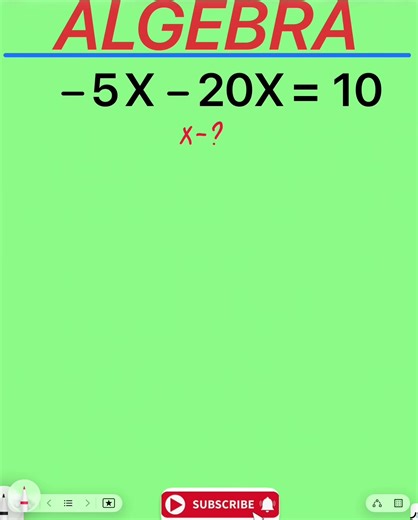 ALGEBRA #math #education #for #fun #tiktok