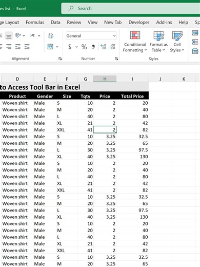 Learn how to add entire Ribbon groups to your Quick Access Toolbar (QAT) in Excel to save time and streamline your workflow. Many users only add single icons, but adding groups is a total game-changer for productivity! [What You’ll Learn] In this tutorial, we cover: Two easy ways to add groups to the QAT (Right-click vs. More Commands). How to access your most-used tools without switching tabs. The specific benefits of using groups to organize your workspace. Customizing your QAT allows you to k