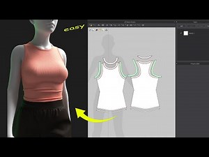 How to Make a Simple Tank Top in Marvelous Designer