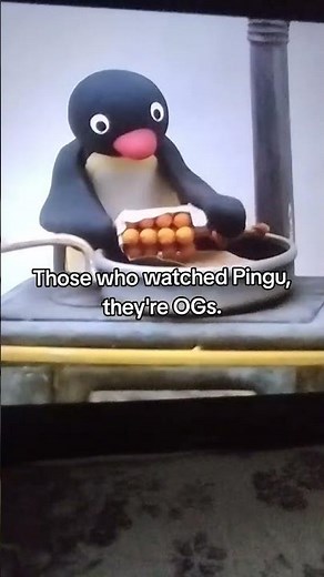 I grew up watching Pingu... ❤️‍🩹🥹 #pingu #nostalgia #shorts