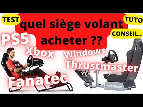 Choisir son Siège Volant Pédale Gaming de Simulation de Course 2023 TOP 5 Meilleur Cockpit Simracing