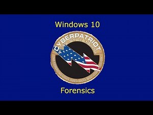 Windows 10 Practice Forensics - CyberPatriot