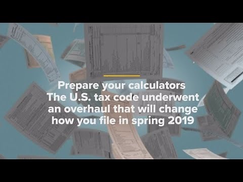 Here are your income tax changes for 2019