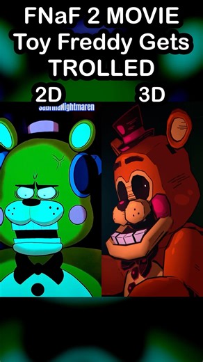 Toy Freddy Gets TROLLED In FNaF 2 Movie #fnaf #fnafmovie #fivenightsatfreddys