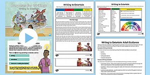 UKS2 Purposes for Writing: Writing to Entertain Resource Pack