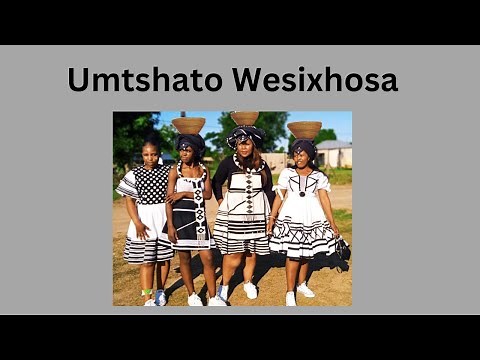 Umtshato wesixhosa|uduli|umdudo|utsiki|ukuhota komtshakazi