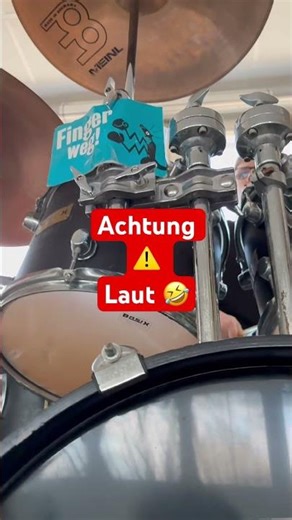 Basix Schlagzeug Bassdrum-Perspektive #drums