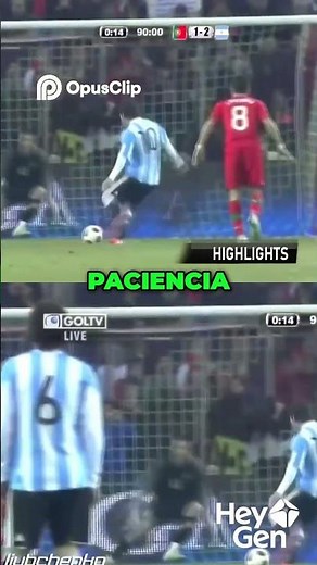 Así fue el gol de Messi que hizo vibrar a todo el estadio