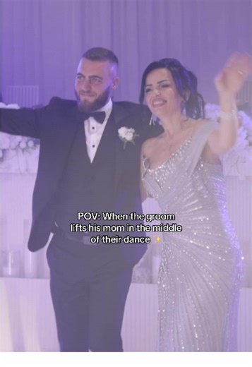Emotional Mother-Son Dance at Wedding Ceremony