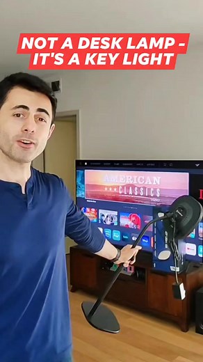 56K views · 778 reactions | Not a desk lamp - it's the El Gato Key Light Air | Ryan Kennedy | Facebook