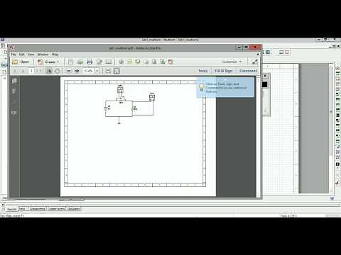 Multisim: Create, Rectify, Simulate, Save