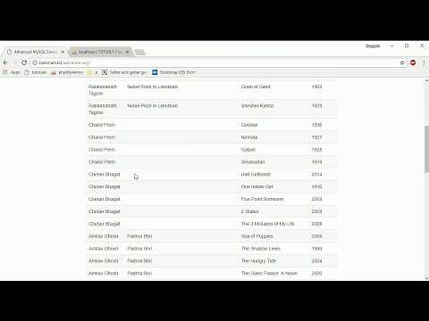 Outer join on mysql in php