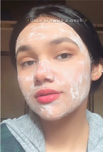 Homemade Rice Scrub and Mask for Clear Skin