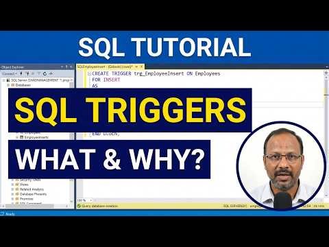 What are Trigger in SQL and WHY they are used ?