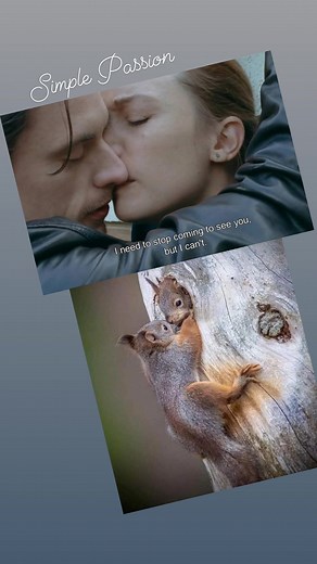 Sergei Polunin and Laetitia Dosch in Simple Passion, a film by Danielle Arbid. #poluninsquirrels | Polunincats