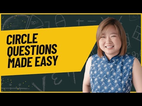 Circle Questions Made Easy! #pslemaths #matheducation