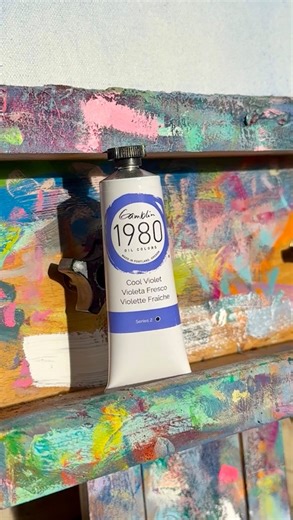 Gamblin Artists Colors | Last week, we introduced you to the hottest new 1980 colors. Now let’s dial the temperature back in the other direction; meet Cool Violet,... | Instagram