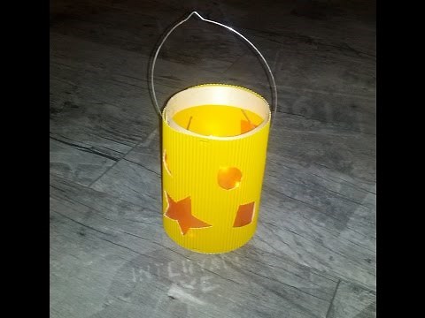 Laterne basteln ganz einfach