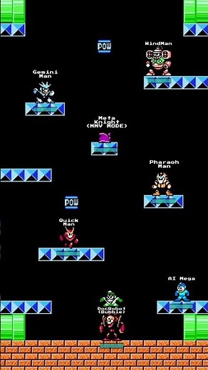 Super Smash Robot Masters | Mega Man CPU Battle