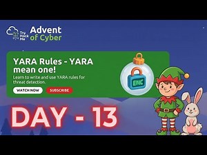 TryHackMe Day 13 YARA Rules – YARA Mean One! | Full Walkthrough