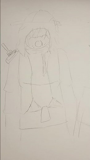 drawing the vanity slasher from roblox forsaken #art