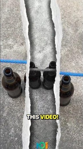 Genius Bottle Hack: The Surprisingly Easy Way to Tie Two Bottles Together! #lifehacks #tips