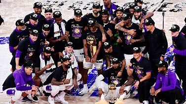 [NBA]2019-20赛季NBA总冠军颁奖仪式