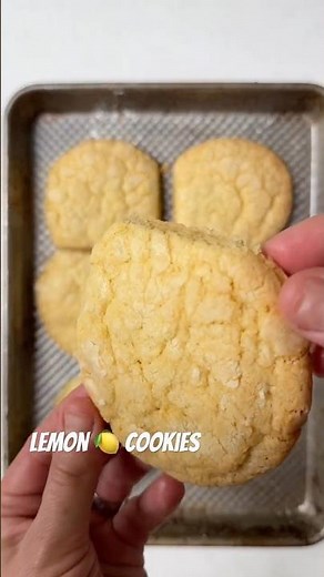 Lemon cookies