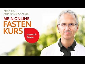 "Intermittent fasting has become fashionable." Prof. Michalsen on his online fasting course