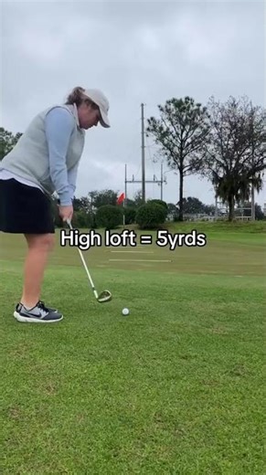 Lower scores start with smart practice 🏌️♂️ Adjust swing size for distance or swap clubs for loft...