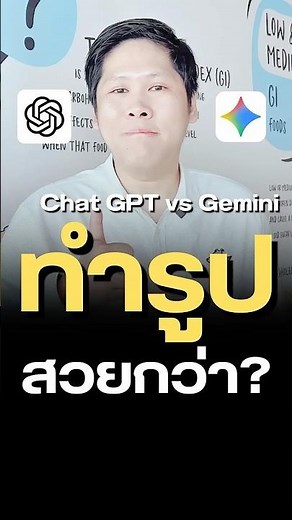Chat GPT vs Gemini ทำรูปสวยกว่า? #ภาพAI #สร้างภาพAI #สอนทำภาพAI #สอนใช้ChatGPT #สอนใช้Gemini